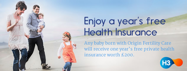 Enjoy one year's free health Insurance for any baby born with Origin's help